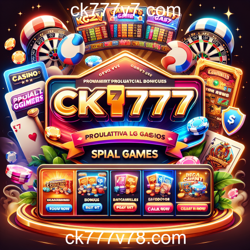 Descubra as Promoções Imperdíveis do ck777v7.com